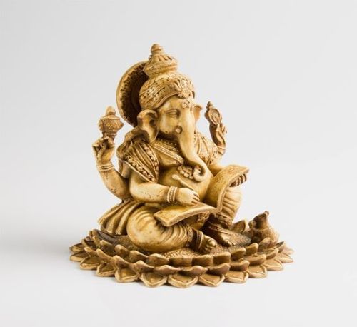 Washable Resin Antique Hindu Lord Ganesh Statue