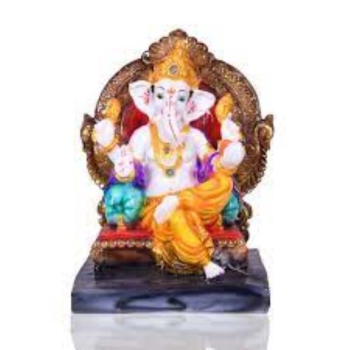 Easy To Clean Resin Antique Hindu Lord Ganesh Statue