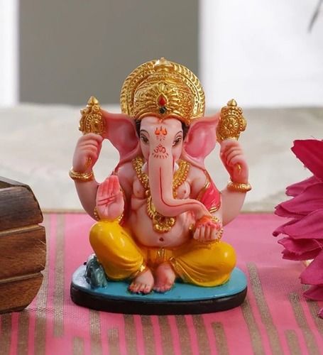 Washable Resin Antique Hindu Lord Ganesh Statue