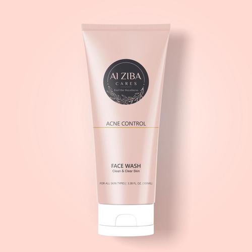 Al Ziba Cares Acne Control Clear Skin Face Wash Volume 60 Ml