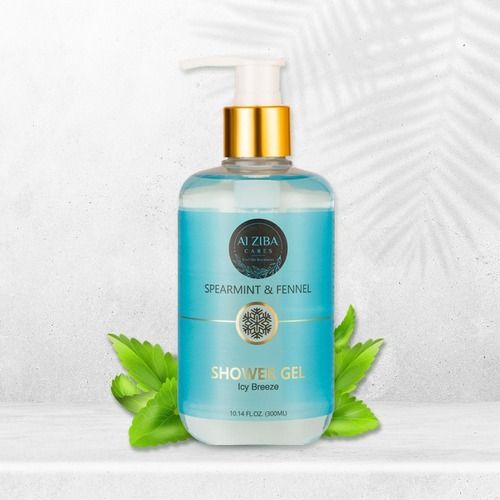 Al Ziba Cares Spearmint And Fennel Icy Breeze Shower Gel for All Skin