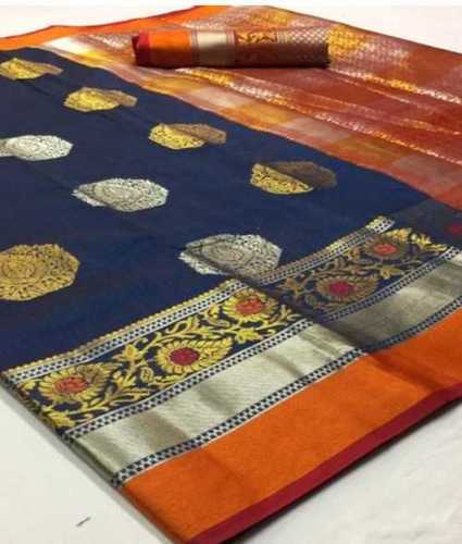 Summer Attractive Design Fine Finish Ladies Fancy Silk Saree