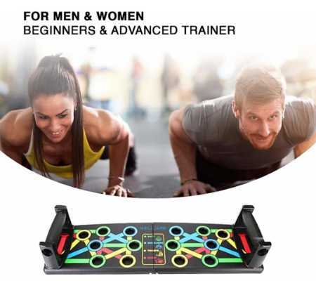 Beginners And Advanced Men And Women Classy Push Up Board For Upper Body