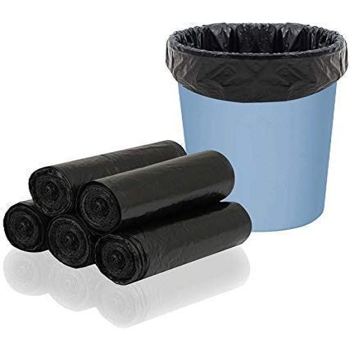 Black Color Small Size DDSS Disposable Dustbin Bags for Kitchen Use, 17x19 Inch Size