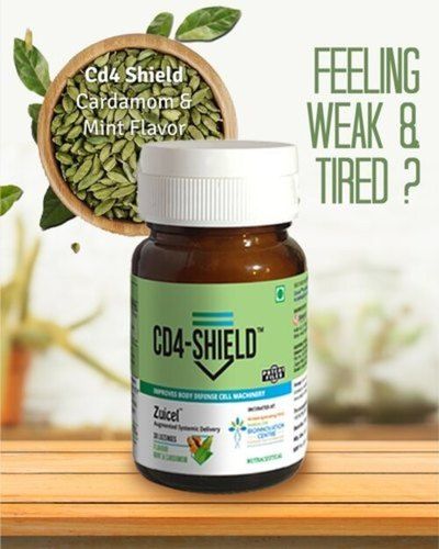 Cd4 Shield Natural Lozenges Immunity Booster Turmeric Enriched