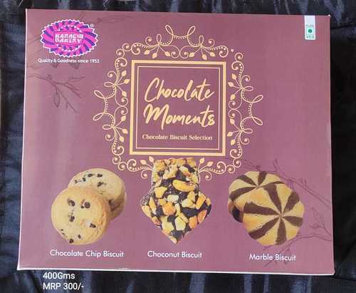 Creamy Rich Flavor Chocolate Moments Chocolate Biscuits, 400 Grams
