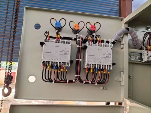 Electrical Amf Control Panels For Power Supply, 400W Rated Voltage Base Material: Metal Base