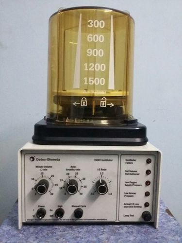 Steel & Plastic Hospital And Medical Use Ams 1000 Anaesthesia Ventilator For Icu