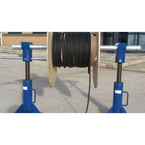 Longer Functional Life Simple Installation Anti Slip Blue Cable Drum Jack Application: Industrial