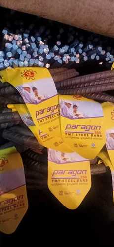 Round Paragon Tmt Fe 550 Grade Steel Bars For Construction And Industrial Use