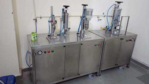 Semi Automatic Stainless Steel 304 Aerosol Filling Machine