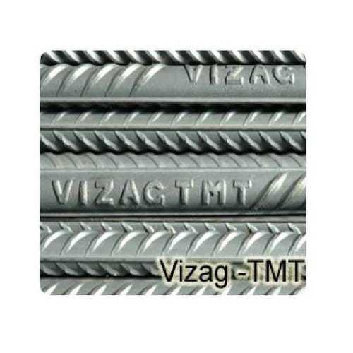 Vizag Fe 550 Grade Tmt Steel Rod For Construction And Industrial Use