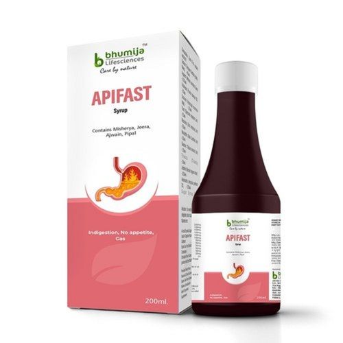 Apifast Ayurvedic Mishreya Jeera Ajwain Pipal Indigestion Gastric Relief Syrup