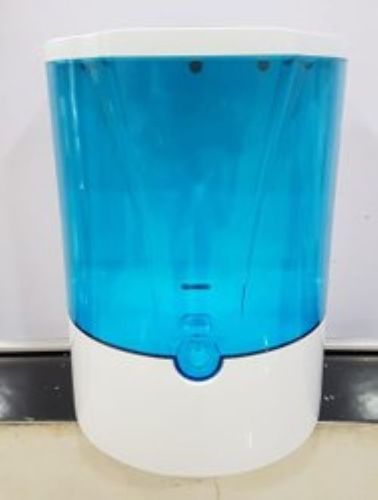  बाथरूम के लिए स्वचालित फाइबर ग्लास व्हाइट एंड ब्लू सेंसर सेनिटाइज़र मशीन 