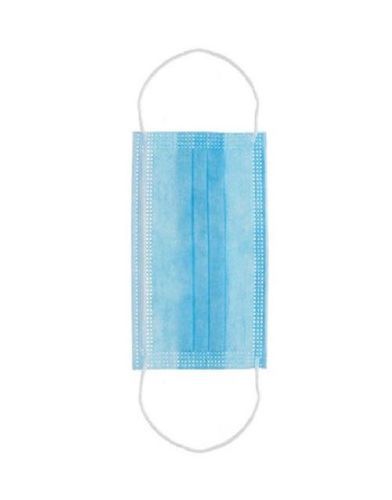 Blademama 3 Ply Layers Blue Disposable Non Woven Face Mask Gender: Unisex