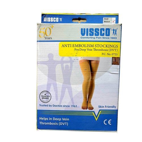 Cotton Material Made Medium Size Vissco Anti Embolism Stockings  Application: Agriculture at Best Price in Pune