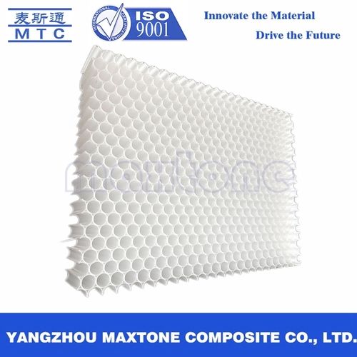 Pp Light Weight White Color Plastic Honeycomb Core For Cabinet Decoration