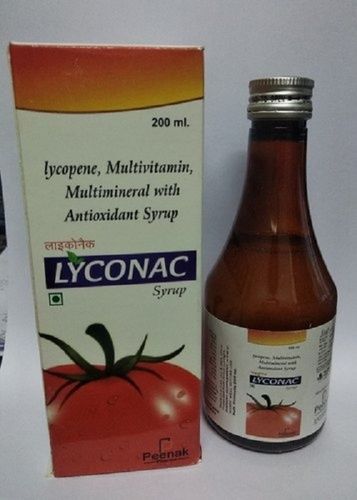 Lycopene With Multivitamin Multiminerals, Antioxidant Syrup