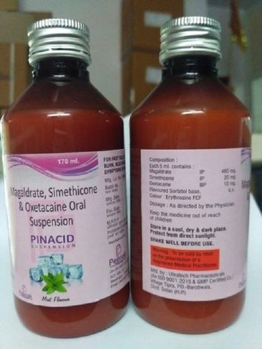 Liquid Magaldrate Simethicone And Oxetacaine Syrup