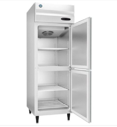 Grey Stainless Steel 305 Liters 2 Door Vertical Refrigerator