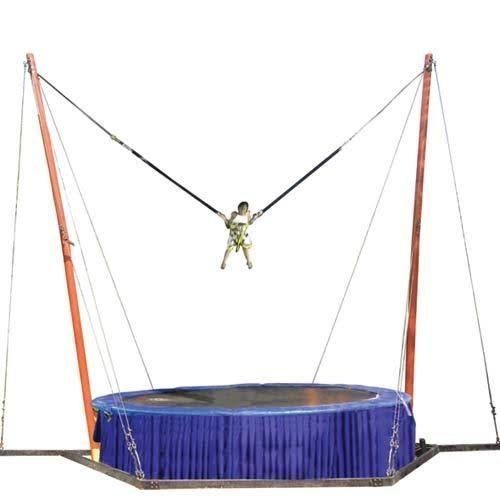 16 Feet Length Round Shape Bungee Trampoline For Amusement Park Ride