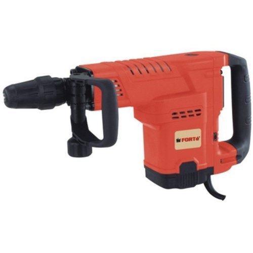 Forte Electric Demolition Hammer - 25 Joules Impact Energy, 3600/min SDS Max, Orange & Black | Long Life Span, Reliable Nature, Variable Speed, 15.75kg