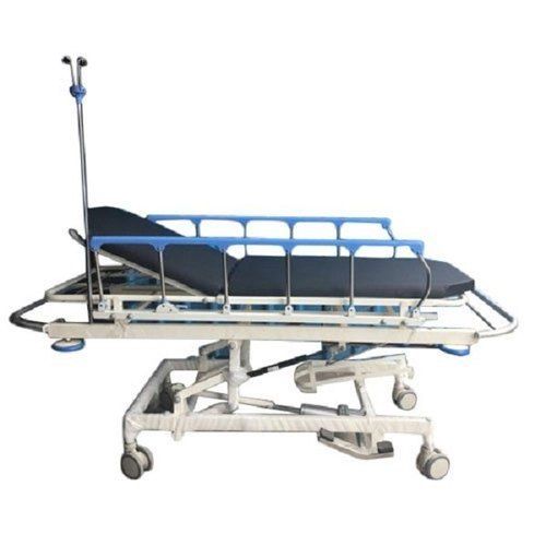 Adjustable Height 1980Mm Length Ms (Frame) Emergency And Recovery Trolley Hydraulic With 580Mm