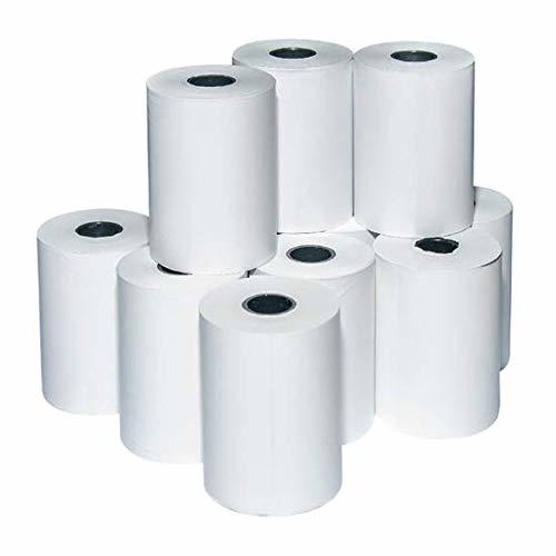 70 Gsm 1 Inch Core Thermal Paper Roll Coating Material: Top Coated