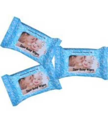 Cotton Anti Bacterial White Non Woven Baby Wet Wipes For Newly Born