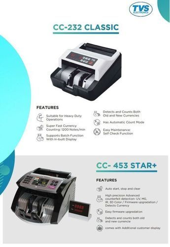 Automatic Detecting Cc-232 Classic Currency Counting Machine With 1200N/S Couutingspeed