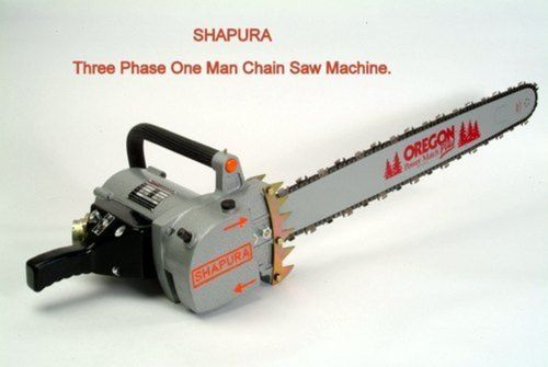 Easily Operate Reliable Nature Shapura Three Phase One Man Chain Saw Machine