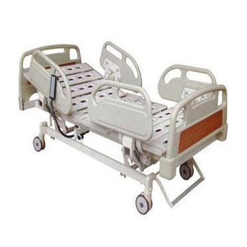 Mild Steel Automatic Polished Finished Four Wheels Electric Icu Bed For Hospital