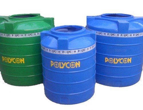 Non Toxic Uv Protection Blue Green 3 Layer Insulated Plastic Water Storage Tank Size: Subject To Order Or Availability