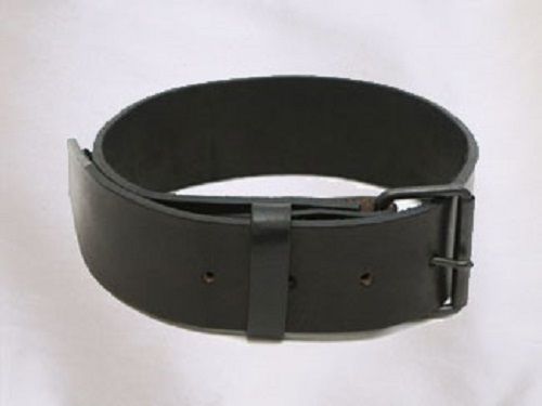 Plain Design Black Color Mens Leather Belt With Metal Body Buckle For Casual Wear Gender: Male