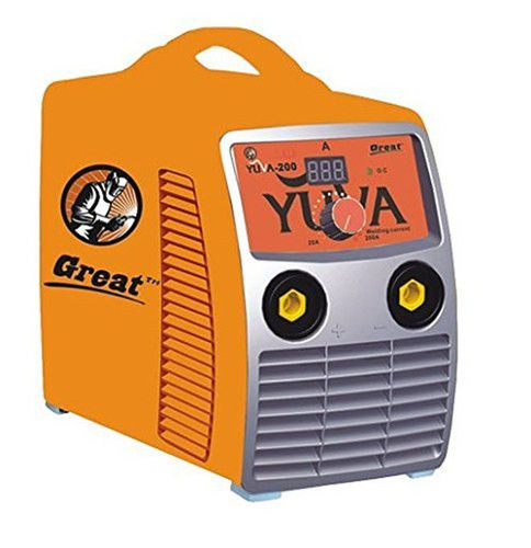 Self Adaptive Power Switch Great Yuva 200 Industrial Waterproof Welding Machine Weight: 3 Kg  Kilograms (Kg)