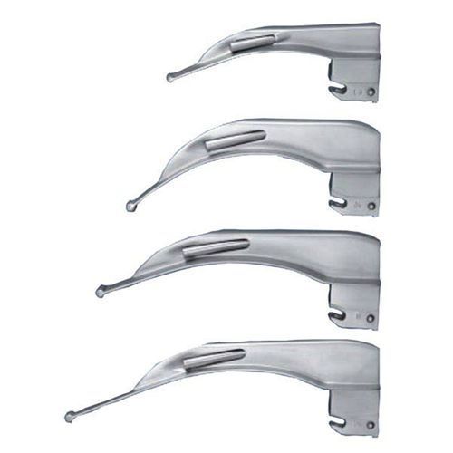 Polished Steel 304 Manual Laryngoscope Blades - New Sterilized Waterproof Foldable Design | Lorawan Compatible Skid Proof Ideal for Rhinestones Gems and Sewing