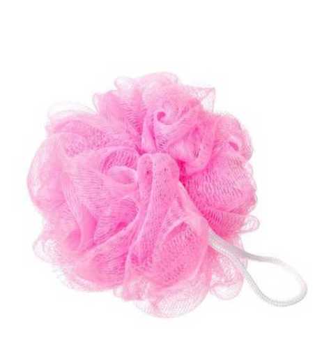 Ultra Soft Pink Skin-Friendly Body Bath Scrubber For Home And Hotel