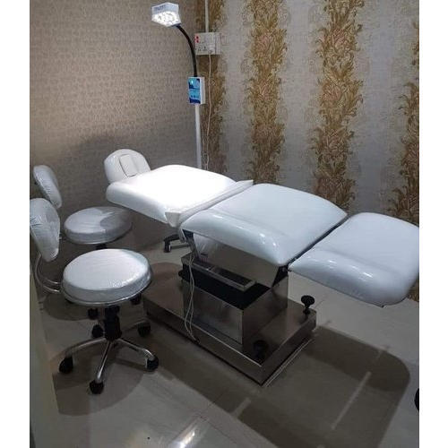 White Adjustable And Comfortable Seat Derma Hair Transplant Chair For Hospital Commercial Furniture