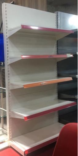 Premium Grade 75Gsm Coating Five Shelves Smooth Surface Finishing Supermarket Display Rack