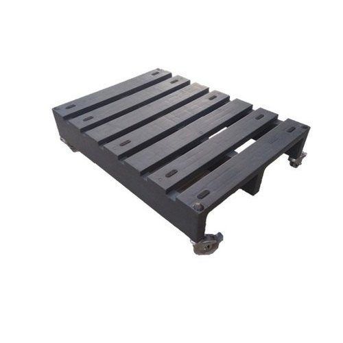 HDPE & PPC Grey Storage Pallet - Sizes 800mm x 600mm x 130mm, 1000mm x 600mm x 130mm, 1200mm x 600mm x 130mm | Durable, Cost Effective with 1500Kg Load Capacity