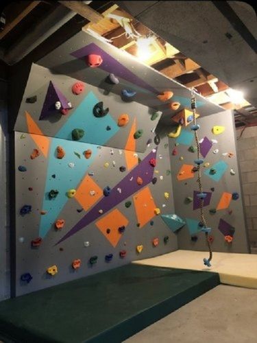 Multi Color 10mm Thickness, Indian Rope Climbing Wall for Adventure and Trekking