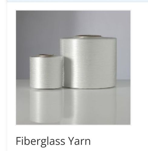 Eco-Friendly Plain Light Weight Perfect Finish And White Color Fiberglass Yarn