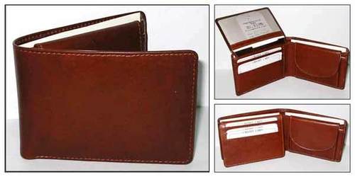 Very Spacious And Light Weight Rectangular Shape Brown Color Leather Wallets For Gents Size: Various Sizes Are Available