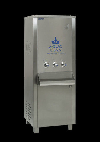 Silver 125 Lph Automatic Normal And Hot Water Dispenser With 85Liter Capacity And 1 Year Warranty