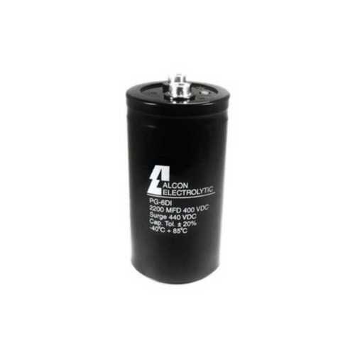 2200 Mfd 400 Vdc Black Alcon Electrolytic Dc Capacitor Application: Ac/Motor