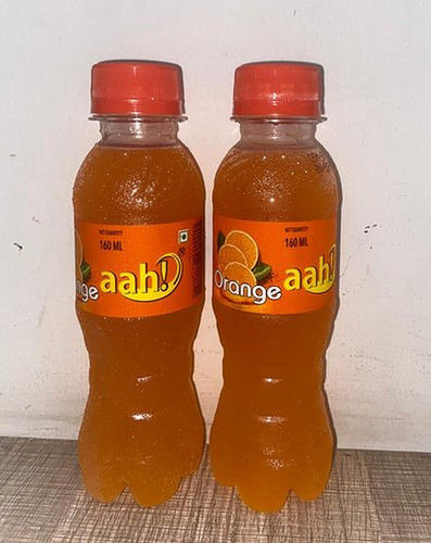 99% Pure Fresh Tasty Aah Orange Juice Bottle 160ml With 6 Months Shelf Life