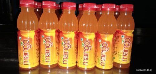 99% Pure Fresh Yellow Tasty Mango Juice Bottle 180ml With 6 Months Shelf Life