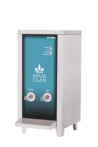 Silver Automatic Hot Water Dispenser With 22Liter Storage Capacity, 1 Year Warranty And 2 Water Taps