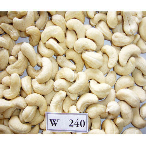 Delicious Natural Fine Rich Taste Creamy Organic W240 Cashew Nuts Broken (%): 1%