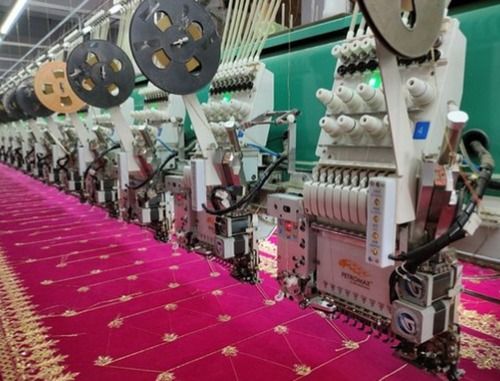 Electric Driven High Speed Computerized Embroidery Machine For Industrial Use